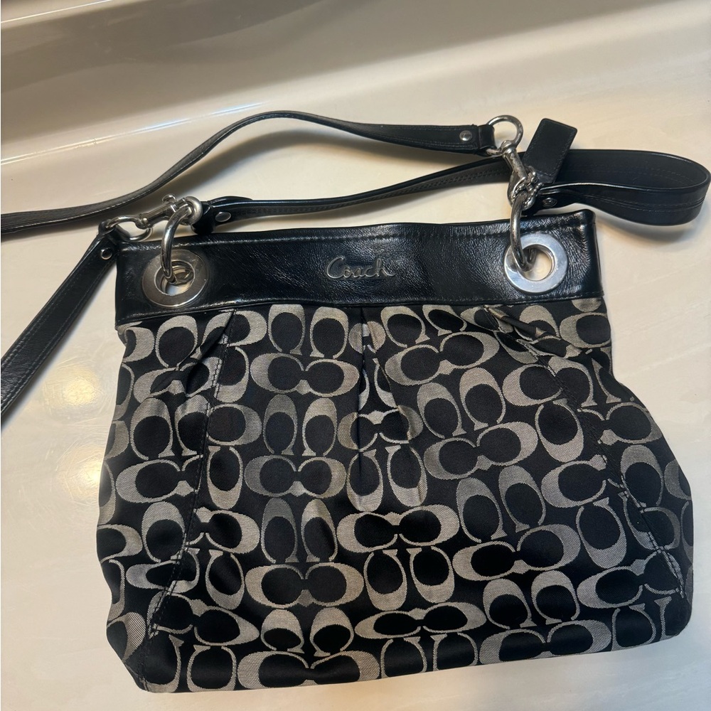 Coach Crossbody Black Purse